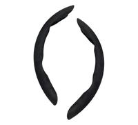 Funda De Volante Gamuza para Toyota Hilux (N140-AN130 1997-2025 2026),Protector Segmentado Antideslizante,Agarre De Felpa Suave,Accesorios Interior Invierno,Black