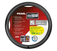 Funda de volante Lampa Pearl Black, Skeentex - XL - Ø 49/51 cm