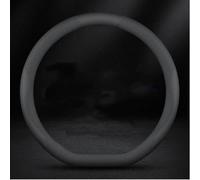 Funda de Volante para Dodge Viper SRT-10 SRT10 2003-2011, Transpirable Suave Antideslizante Protector Cubierta Volante Coche Accesorios,Black-D-Shape