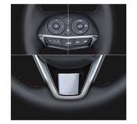 Funda De Volante para Fit para Jazz para City para Insight Protector De Cuero Antideslizante para Volante Coche para 2010 2011 2012 2014(Red Blue Thread)