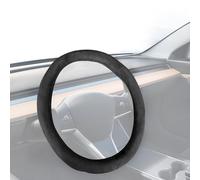 Funda de volante para hombre | accesorios de coche cálidos y transpirables de 12 V, cubierta para volante de coche, para camiones, pick-ups, caravanas, camping, viajes diarios, viajes en vehículos
