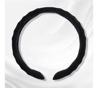 Funda De Volante para Opel Vivaro, Cubierta De Volante De Coche, Protector De Volante, DiseñO Ondulado Antideslizante Resistente Al Desgaste Transpirable,A-Black-O