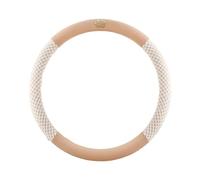 Funda de Volante para Todas Las Estaciones, Antideslizante, Transpirable, Color Camellia Cubierta Volante Coche(Pink)