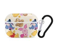 Funda de Winnie the Pooh para AirPods Pro - Compatible con carga inalámbrica, diseño adorable para mujeres