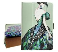 Funda delgada compatible con TCL Tab 10l Gen 2 de 10.1 pulgadas, funda con soporte abatible XKQ