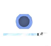 Funda delgada de silicona para máquina virtual Takara-Tomy Punyurunzu Punisutaru diseñada para proteger contra arañazos y caídas sin añadir volumen (azul claro nocturno)