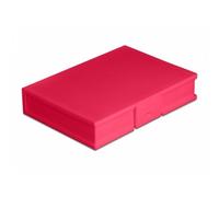 Funda Delock Caja de protección 3.5″ roja