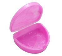 Funda dental delgada de ortodoncia, colores de mármol para retenedores, bandejas de blanqueamiento, dentaduras postizas y más (mármol rosa)