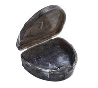 Funda dental delgada de ortodoncia, colores de mármol para retenedores, bandejas de blanqueamiento, dentaduras postizas y más (mármol gris)