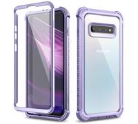 Funda Dexnor Galaxy S10 Plus con protector de pantalla transparente resistente de cuerpo completo