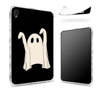 Funda diseñada para iPad Mini 6 de 8.3 pulgadas 2021 Mini 6ª generación, parte trasera transparente con fantasmas de baile, protección de esquina de TPU suave y delgada a prueba de golpes