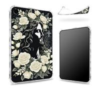 Funda diseñada para Samsung Galaxy Tab Galaxy Tab A9+/A9 Plus de 11 pulgadas 2023, parte trasera transparente con fe Jesus, protección de esquina de TPU suave y delgada a prueba de golpes