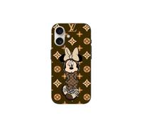 Funda - Disney - Minnie - Iphone 16 Plus - Marrón - Flexible - Unisex