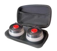 Funda Doble Antigolpes para Baliza luz de emergencia V16 Homologada DGT + 2x Baliza WE Luz de emergencia V16