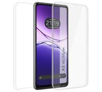 Funda Doble Transparente Pc + TPU Full Body 360 para OPPO A5m / A5 4G / 5G