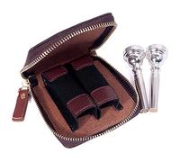 Funda Dos Boquillas Trompeta Piel Ref. 6505 Fbm