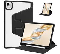 Funda Dura acrílica giratoria 360 Adecuada for Huawei Honor Pad X9A 11,5 Pulgadas ELN2-W29 2025 Funda con Soporte for bolígrafo(Black)