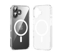 Funda Dura con Magsafe Vention KUGT0-40/ Compatible con iPhone 16 Pro Max/ Transparente