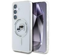 Funda Dura Galaxy S25 Karl Lagerfeld Magsafe Transparente Logo Figura