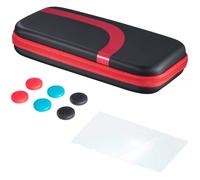 Funda Dura Hama Para Nintendo Switch Con Cristal Protector Y Accesorios