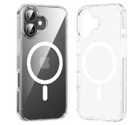 Funda Dura Vention KUGT0-10 Compatible iPhone 16 MagSafe Transparente PC TPU
