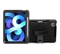 Funda Duradera para iPad Air de 11 Pulgadas 2024 con Soporte de Agarre Giratorio de 360° Integrado (PAD-PCGKAIR11)