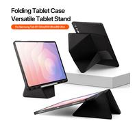 Funda DUX DUCIS para tableta Samsung Galaxy Tab S11 Ultra S10Lite S9Plus con soporte para bolígrafo S, funda con soporte multiángulo para encendido y apagado automático Negro S11 S10 S9 Ultra