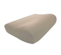 Funda Edda Lux (61 x 31 cm) Hecha para Almohada Original Queen Tempur y Shape Queen Tempur S, M, L y XL para Almohada Cervical, de Jersey algodón 100%, Arena