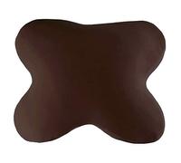 Funda Edda Lux Hecha para Almohada Acamar, 55 x 47 cm, Funda de cojin Suave en Forma de Mariposa, de Jersey algodón 100%, Café