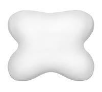 Funda Edda Lux Hecha para Almohada All-Around Tempur, 60/56 x 50/48 cm, Funda de cojin Suave en Forma de Mariposa, de Jersey algodón 100%, Blanco