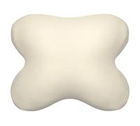 Funda Edda Lux Hecha para Almohada All-Around Tempur, 60/56 x 50/48 cm, Funda de cojin Suave en Forma de Mariposa, de Jersey algodón 100%, Naturaleza