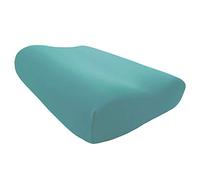 Funda Edda Lux Hecha para Almohada Original Tempur S, M, L y XL, 50 x 31 cm, Suave, Ideal para Almohada Cervical, de Jersey algodón 100%, Salvia