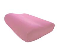 Funda Edda Lux Hecha para Almohada Shape Tempur S, M y L, 50 x 31 cm, Suave, Ideal para Almohada Cervical, de Jersey algodón 100%, Flamingo