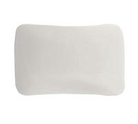 Funda Edda Lux Hecha para Almohada Symphony Tempur y Arch Tempur, 63 x 43 cm, en S/M, Funda de cojin Suave con Cremallera, de Jersey algodón 100%, Blanco
