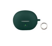 Funda el Estuche de Carga de los Auriculares inalámbricos para Baseus Bowie MC2 S; Funda Protectora Blanda a Prueba de Golpes y Funda de Silicona los para Baseus Bowie MC2 S (Verde Oscuro)