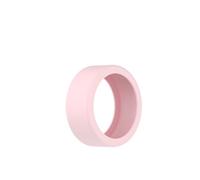 Funda elástica de Silicona para Oura Ring Gen 3 Anillo Inteligente de Entrenamiento a Prueba de Golpes Funda Protectora de Piel antiarañazos (Rosa)