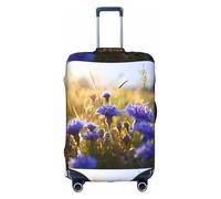 Funda elástica Duradera para Maleta con Flores Silvestres, Margaritas y acianos: proteja y distinga su Equipaje