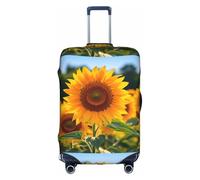 Funda elástica Duradera para Maletas Sunflower Garden1: Protege y distingue tu Equipaje