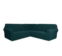 Funda elástica en forma de L para sofá modular de sala de estar, protector elegante para sofá, fácil de instalar y lavable a máquina