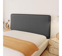 Funda Elástica For Cabecero De Cama,Antipolvo,Fácil De Instalar,Lavable,For Decoración De Dormitorio.(Dark Gray,(67-74in))