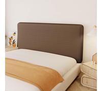 Funda Elástica For Cabecero De Cama,Antipolvo,Fácil De Instalar,Lavable,For Decoración De Dormitorio.(Light Coffee,(67-74in))