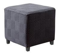 Funda elástica for otomana, funda for taburete, funda for reposapiés, funda elástica for otomana, fundas for taburete, fundas cuadradas for otomana, protectores de reposapiés extraíbles y lavables(Dar