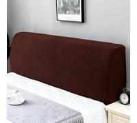 Funda Elástica para Cabecero Tamaño King Size, Lavable Y A Prueba De Polvo, De Tela Gruesa Gris Claro, Elegante Funda para La Decoración del Hogar, Se Brown Cal King/71-78