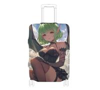 Funda elástica para equipaje, a prueba de polvo, funda elástica para maleta, para equipaje de 45,7 a 81,3 cm, Little Devil Anime Girl, M 22-24 in