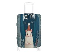 Funda elástica para equipaje, lavable, para equipaje de 18 a 32 pulgadas, Hámster de bosques, XL 29-32 in