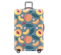Funda EláStica para Maleta De Viaje,Pintura Al óLeo De Flores Y Frutas Funda Protectora para Maletas,Gruesa,Lavable,AntiarañAzos,Antipolvo Luggage Cover,NiñAs,Mujeres (Color 1,L(25-28inch))
