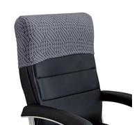 Funda elástica para reposacabezas de silla de oficina - Protector minimalista de respaldo elástico de color sólido grueso y suave para silla de escritorio de jefe, silla de computadora de respaldo