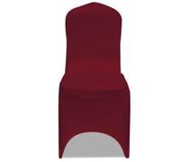 Funda elástica para silla con borde, 50 unidades | Lavable a 40 °C, poliéster 90 % elastano, 10 %, apta para sillas de hasta 100 cm, boda, banco