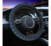 Funda elástica para Volante con diseño de Rueda Medicinal de Arte Nativo Americano, Universal de 15 Pulgadas, Antideslizante, Protector de Volante para Coche, Apto para Coches, Camiones, SUV, etc.