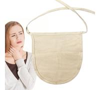 Funda elástica Tracheostomy, transpirable, cuello Stoma Protector, 6,77 x 6,61 en Adjustable Wound Dressing Shield, Soft Comfortable Trachea Protection, for Men, Women, Travel, Daily Health Care